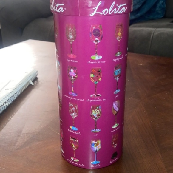Lolita BFF wine glass. - Picture 2 of 4